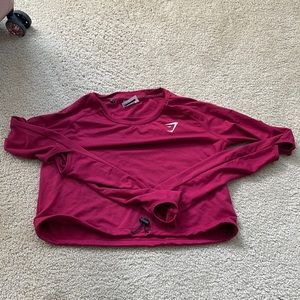 Gymshark long sleeve crop